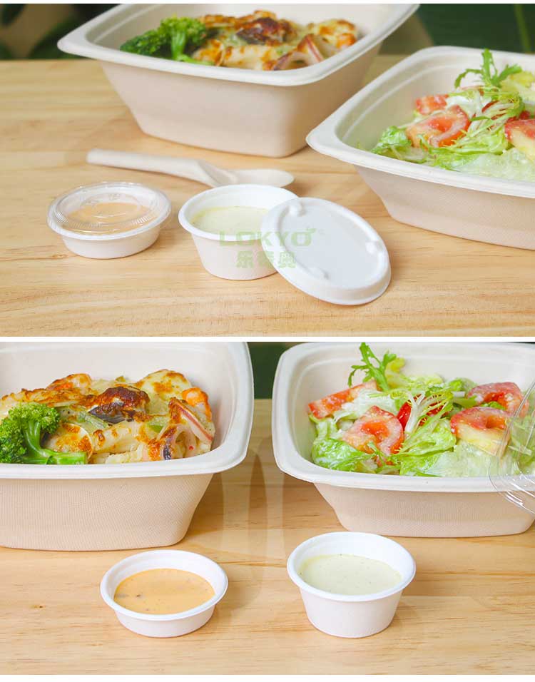Eco Friendly Condiments Containers