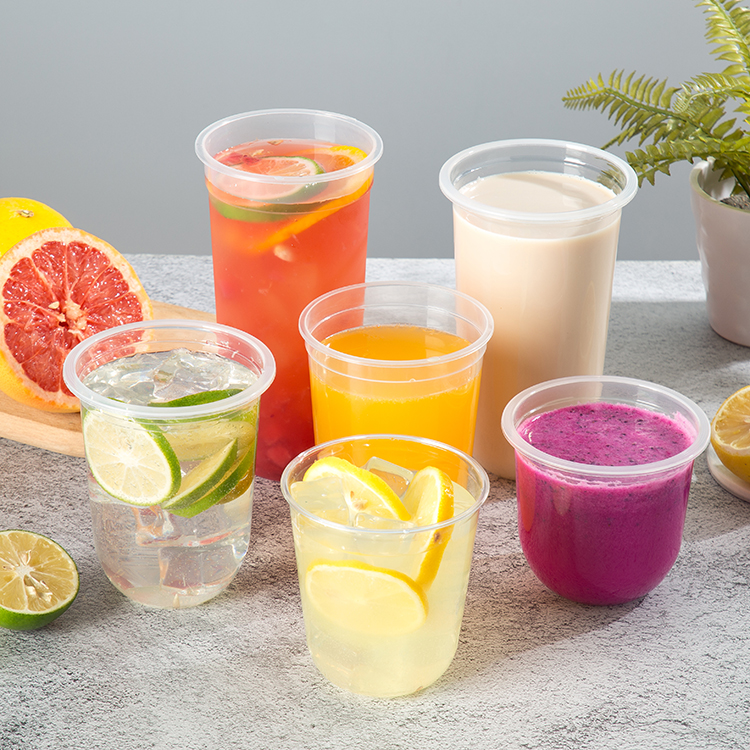 Plastic bubble cup disposable 