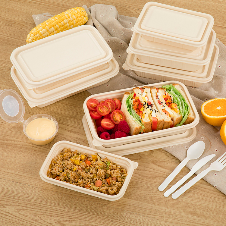 Disposable cornstarch tableware