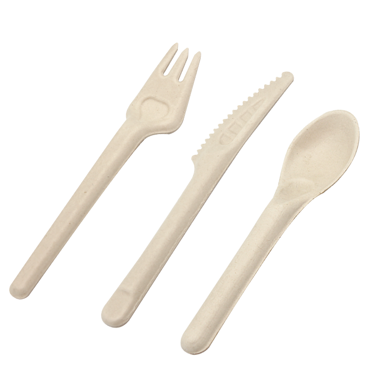 Biodegradable Eco Dinnerware Bagasse Cutlery