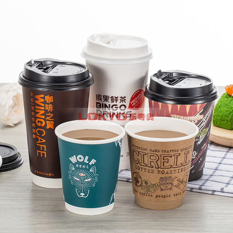 custom disposable coffee cups