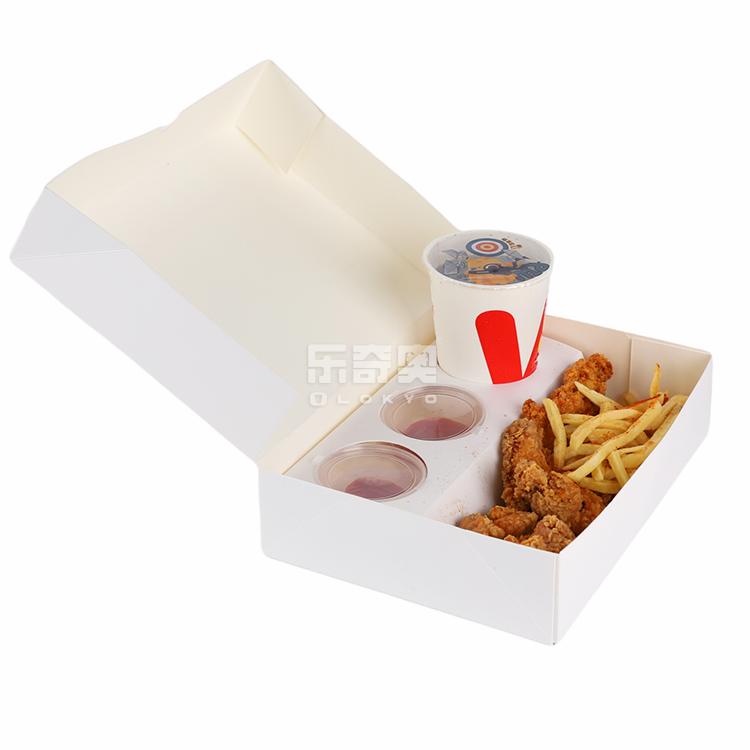 Disposable fried chicken paper box