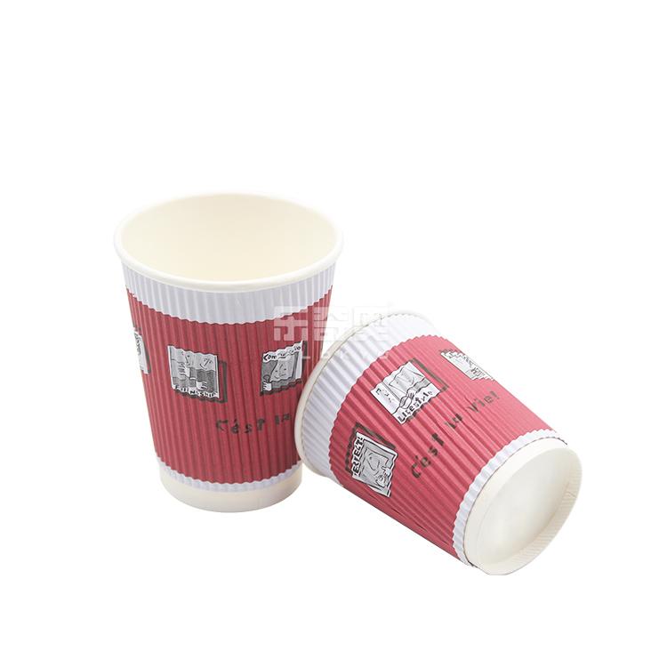 Corrugated paper cup eco friendly