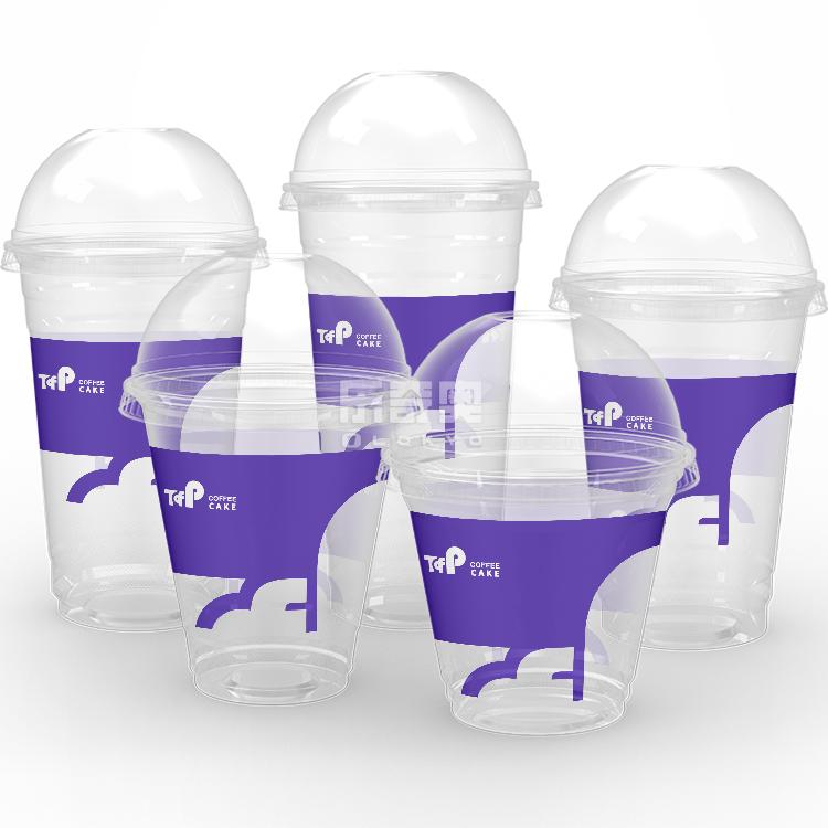 disposable boba tea cups