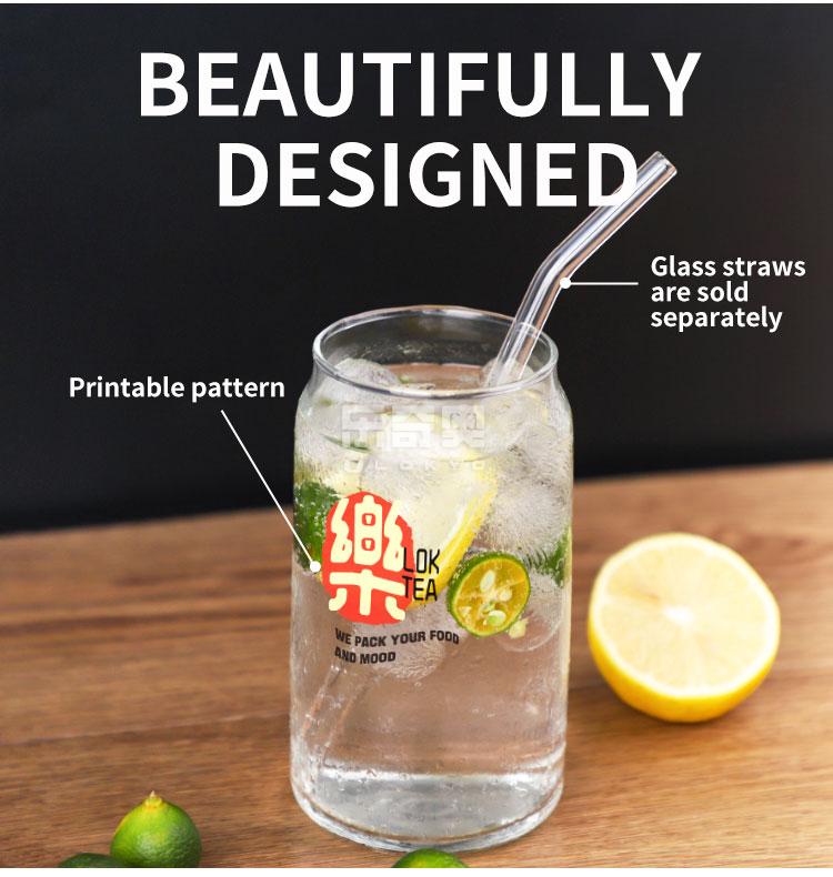 wholesale juice glass can
