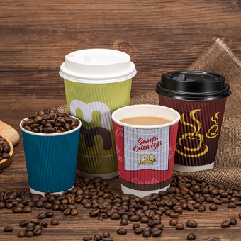 Ripple Paper Coffee Cups