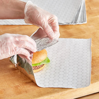 Insulated wrapping paper