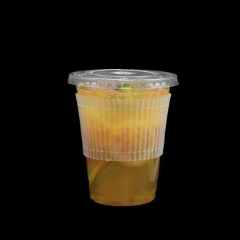 Transparent Plastic Cup Sleeve