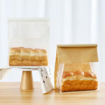 Wire ziplock bakery packaging bag