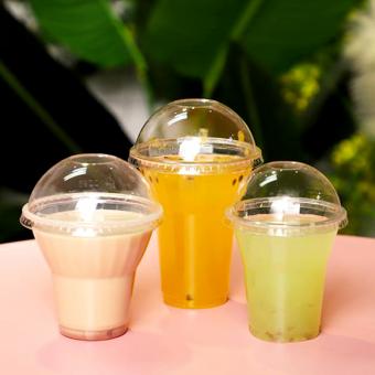 Disposable PET ice cream cups